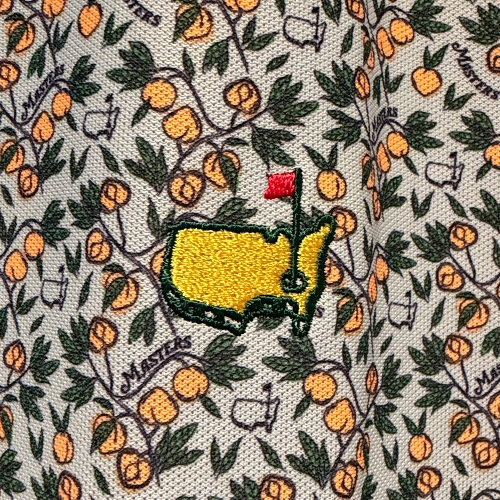 Masters Light Blue Floral Zip Polo Mini Dress with Pockets - Picture 4 of 7